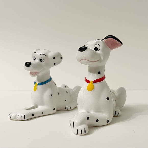 Vintage Lot is 2 Disney's 101 Dalmatians Ceramic Figurines - Picture 14 of 16